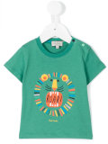 lion print T-shirt 