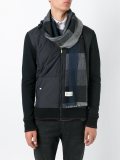 checked scarf