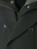 padded double breasted coat
