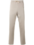 drawstring waist chinos