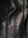 metallic bronze-tone fitted jacket