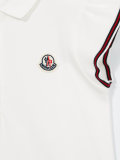 ruffled sleeve polo shirt