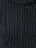 ribbed roll neck jumper