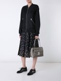metallic medium shoulder bag