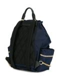 logo plaque backpack 