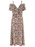 silk midi dress