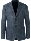 melange single breasted blazer