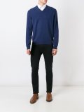 'The Burlington' V-neck pullover