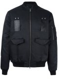 pocketed bomber jacket