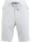 drawstring track shorts 
