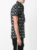 monogram print shortsleeved shirt