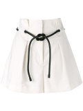 origami pleated shorts