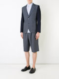 checked tailored shorts
