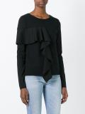 ruffle detail jumper
