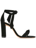 chunky heel knot sandals 