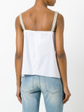 crystal embellished tank top