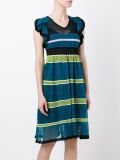 stripe knit dress