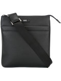 zipped messenger bag