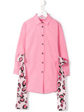 hanging ribbons shirt dress