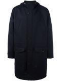 hooded coat