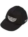 logo print cap