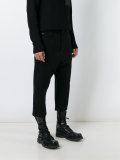 tapered cropped trousers