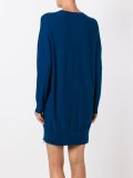 zip hem sweater dress