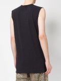 embroidered sleeveless T-shirt 