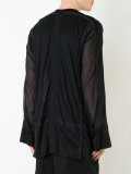 pleated shirt