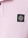 logo patch polo shirt
