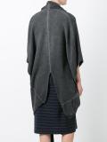 draped poncho