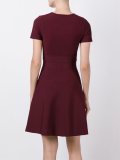 crisscross waist dress