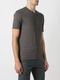 printed V-neck T-shirt 