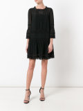 lace insert dress