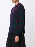 嵌花毛衣