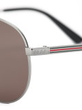 retro Web aviator sunglasses