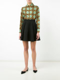 circle print shirt
