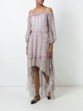 floral print off-shoulder dress