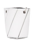 Medium Hex Bucket Bag