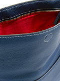 perforated logo crossbody bag