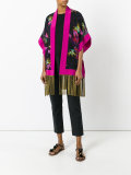 printed poncho