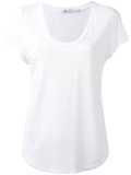 scoop neck T-shirt
