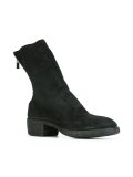 mid-calf zip boots