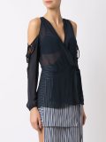 panelled blouse