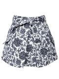 Empire Apron Mini Skirt