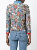 floral jacquard jacket 