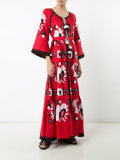 floral motif dress