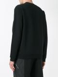 abstract print sweatshirt