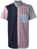 multi-print shortsleeved shirt
