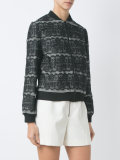 lace bomber jacket